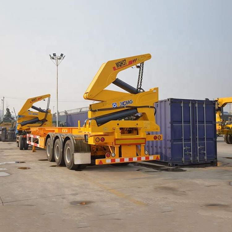 XCMG container side loader 20ft 40ft sidelifter container trailer 37 ton MQH37A container side loader for sale